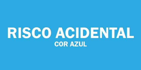 RISCO ACIDENTAL COR AZUL