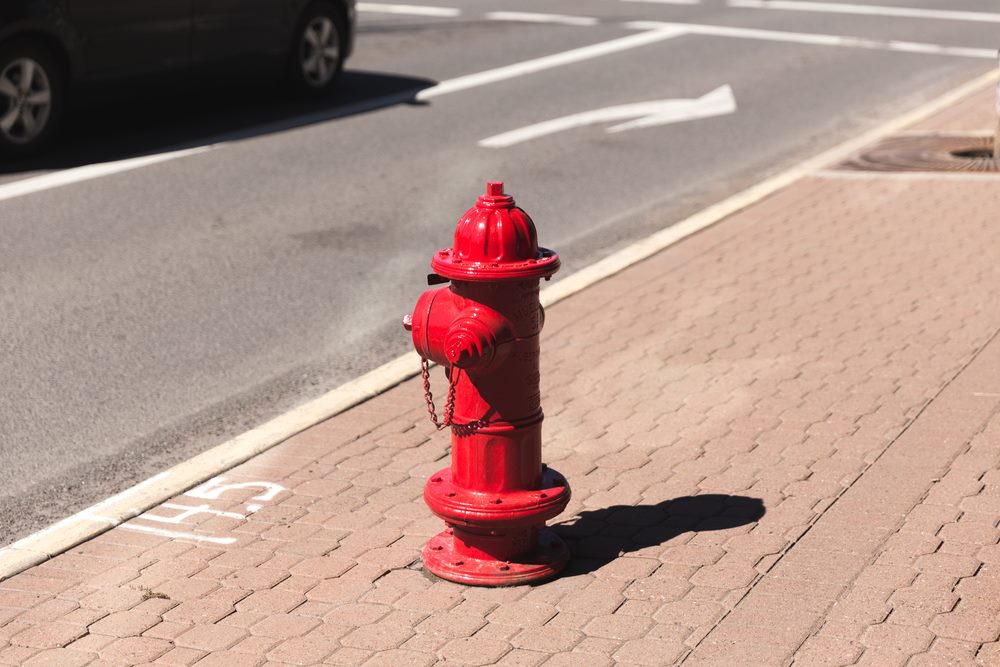 hidrante de rua